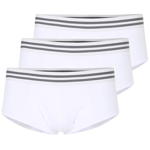 Bigdude 3 Pack Briefs White